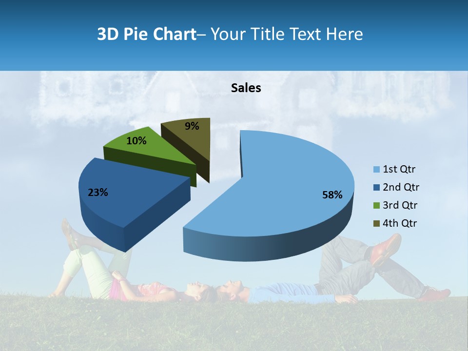 House Cloud Together PowerPoint Template