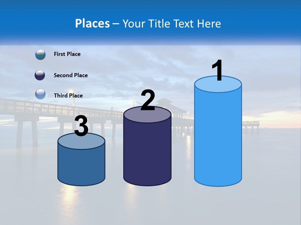 Nighttime Relax Sunshine PowerPoint Template