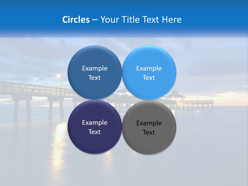 Nighttime Relax Sunshine PowerPoint Template