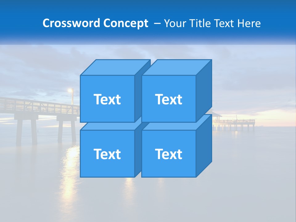 Nighttime Relax Sunshine PowerPoint Template