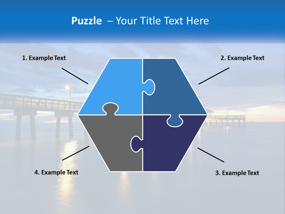 Nighttime Relax Sunshine PowerPoint Template