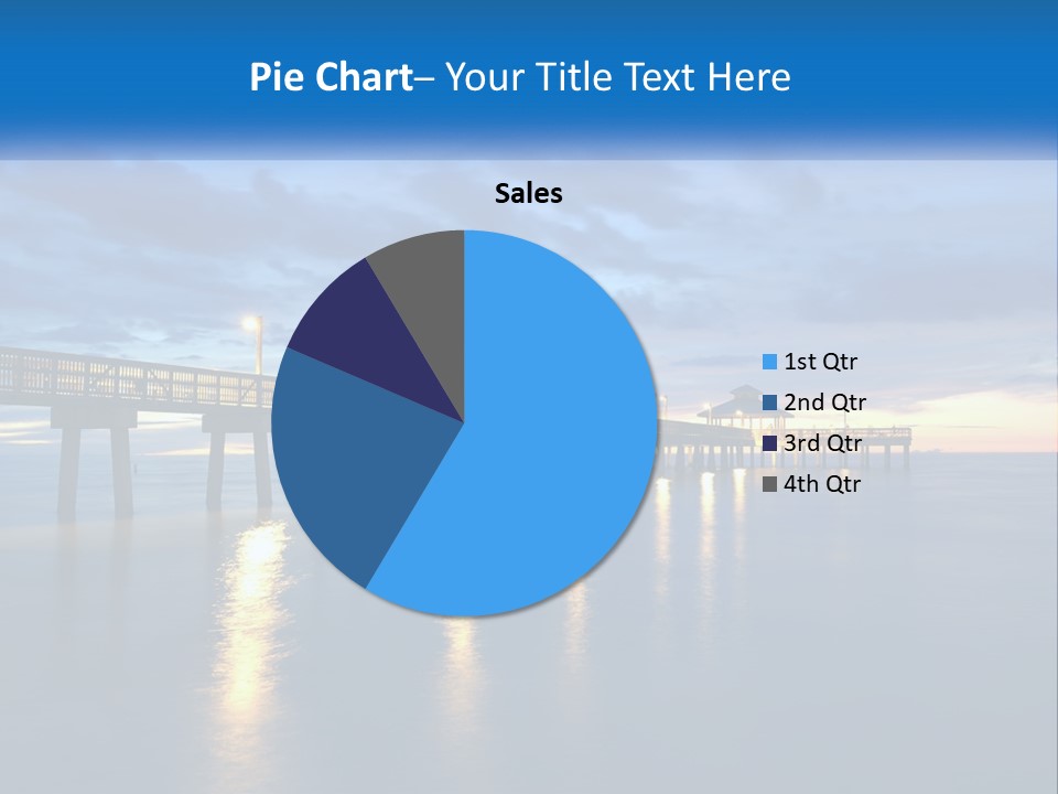 Nighttime Relax Sunshine PowerPoint Template