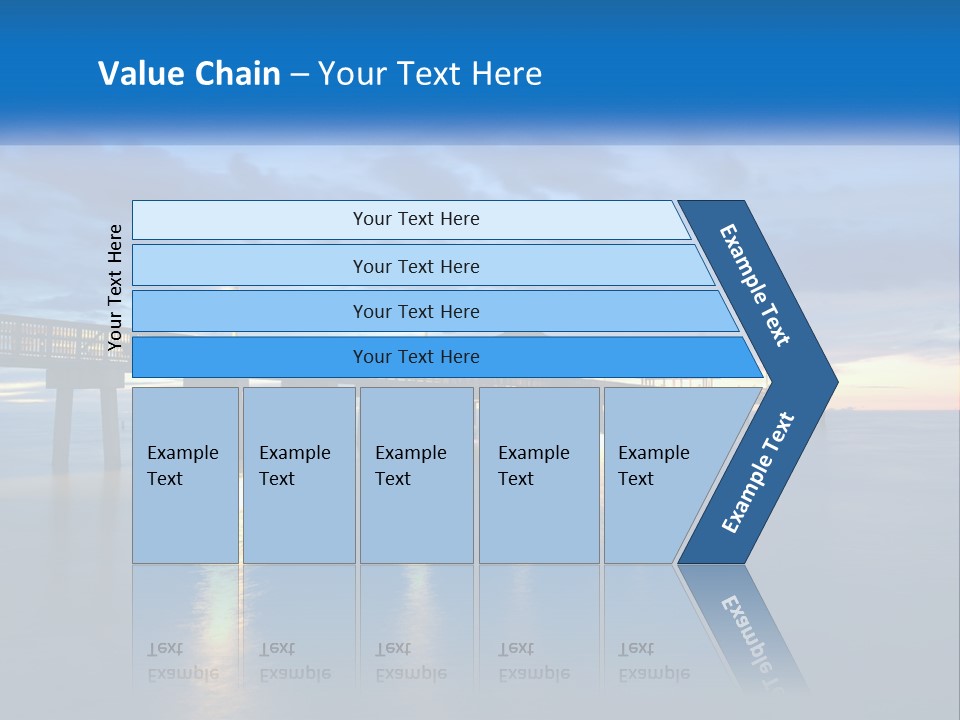 Nighttime Relax Sunshine PowerPoint Template