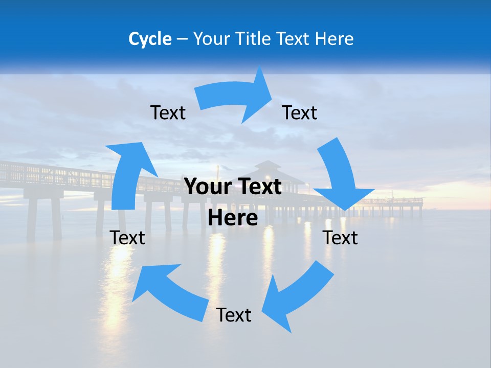 Nighttime Relax Sunshine PowerPoint Template