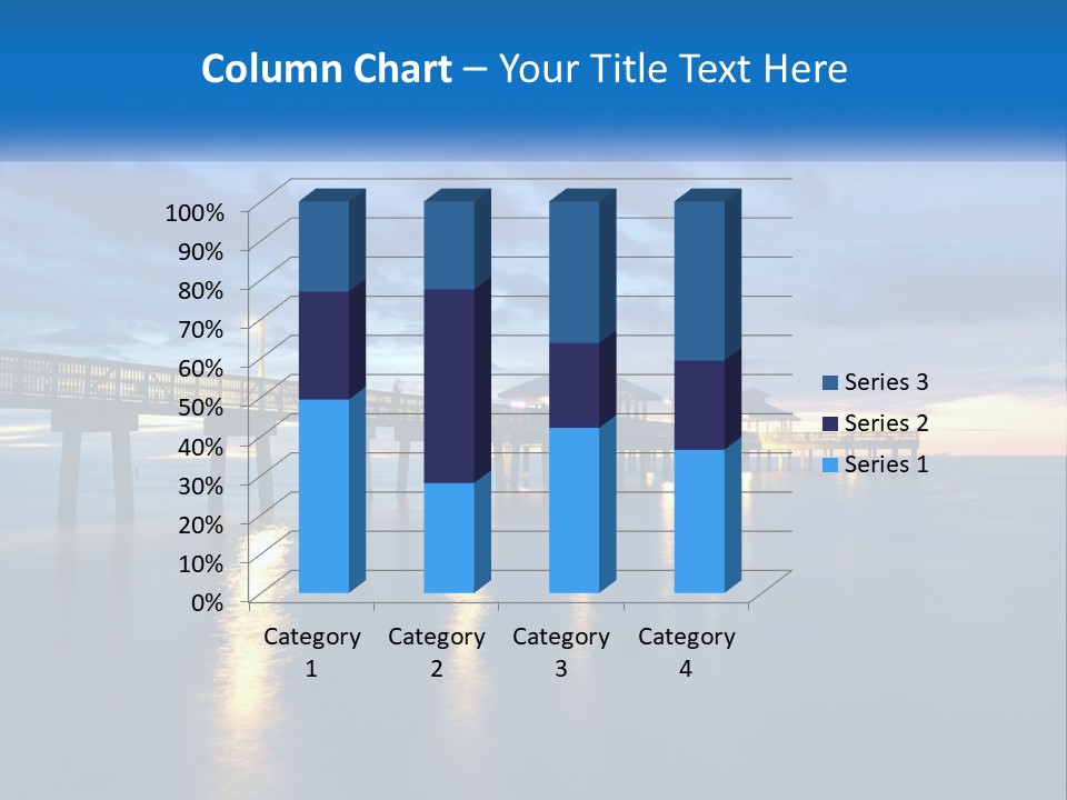 Nighttime Relax Sunshine PowerPoint Template