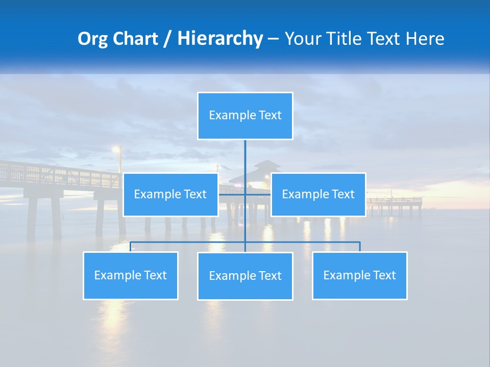 Nighttime Relax Sunshine PowerPoint Template