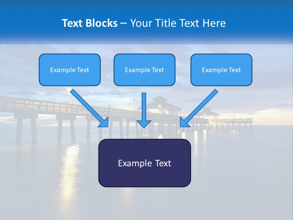 Nighttime Relax Sunshine PowerPoint Template