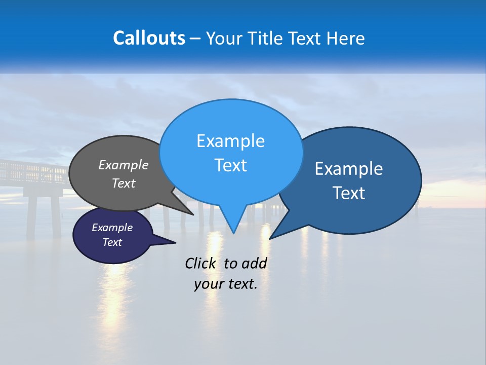 Nighttime Relax Sunshine PowerPoint Template