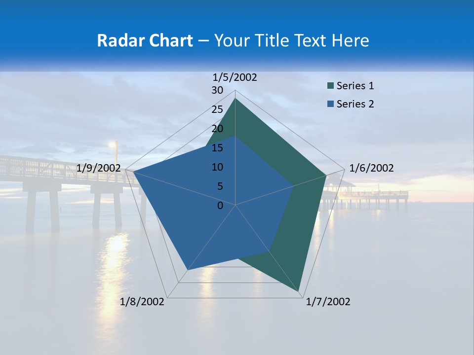 Nighttime Relax Sunshine PowerPoint Template