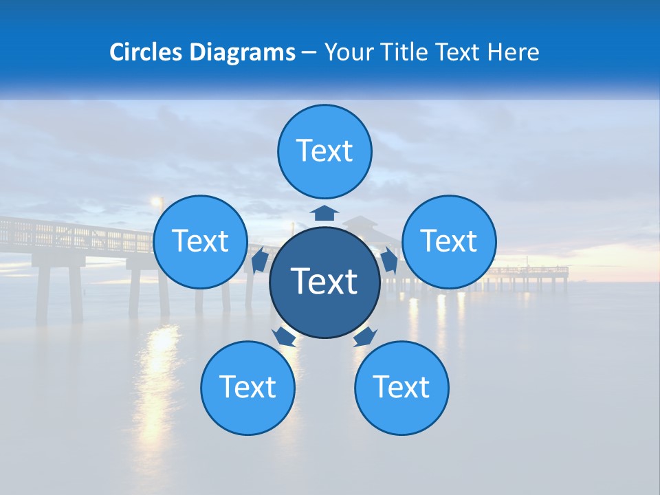 Nighttime Relax Sunshine PowerPoint Template