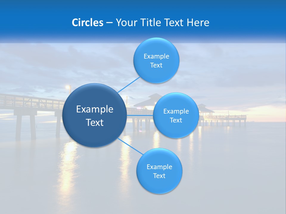 Nighttime Relax Sunshine PowerPoint Template