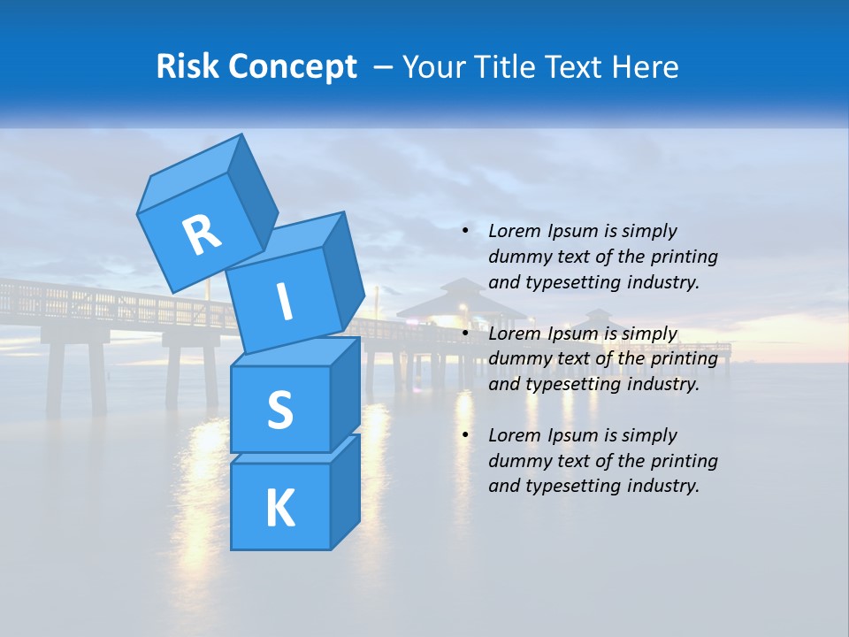 Nighttime Relax Sunshine PowerPoint Template