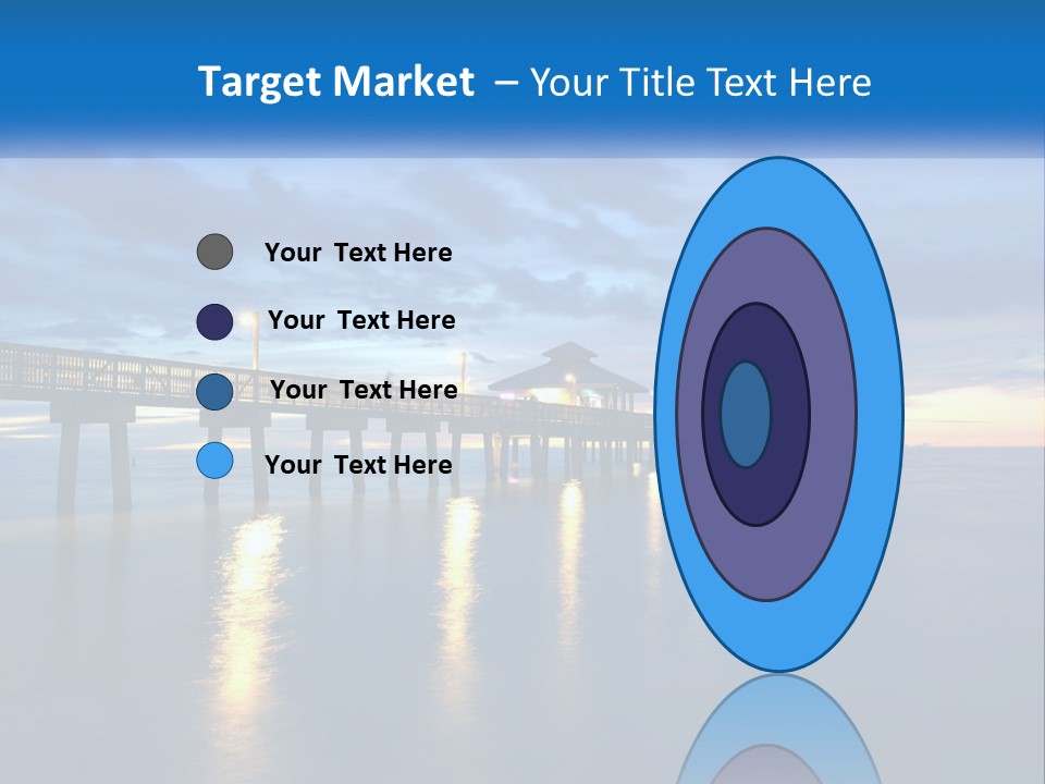 Nighttime Relax Sunshine PowerPoint Template