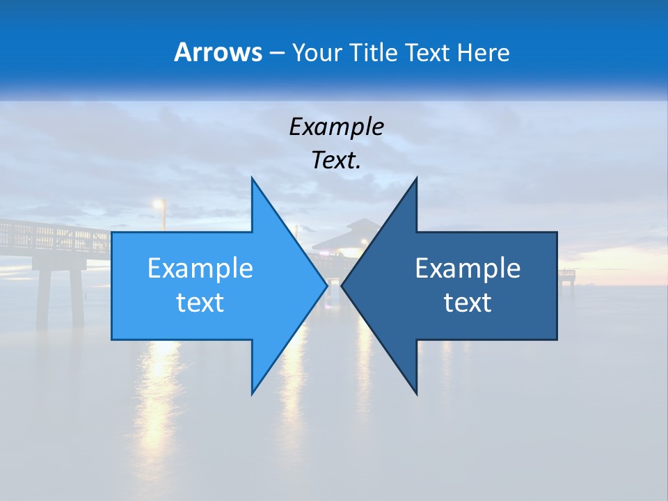 Nighttime Relax Sunshine PowerPoint Template