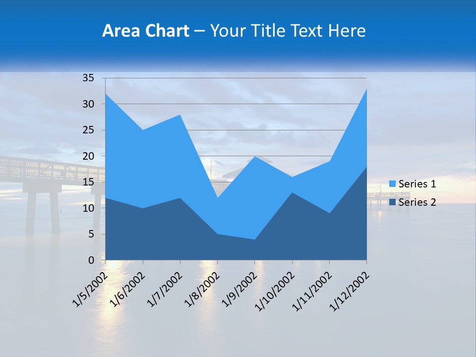Nighttime Relax Sunshine PowerPoint Template