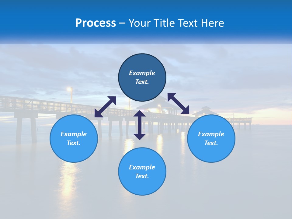 Nighttime Relax Sunshine PowerPoint Template