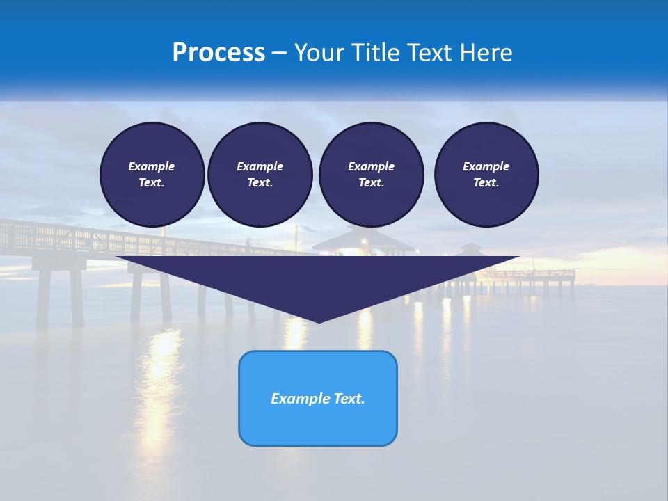 Nighttime Relax Sunshine PowerPoint Template