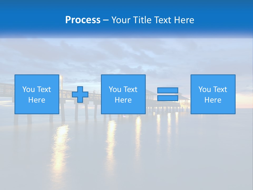 Nighttime Relax Sunshine PowerPoint Template