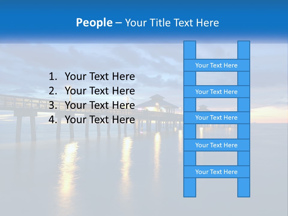 Nighttime Relax Sunshine PowerPoint Template