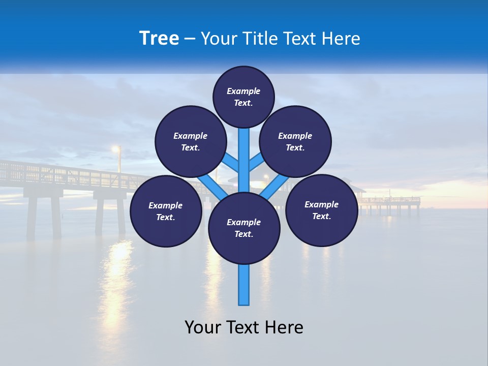 Nighttime Relax Sunshine PowerPoint Template