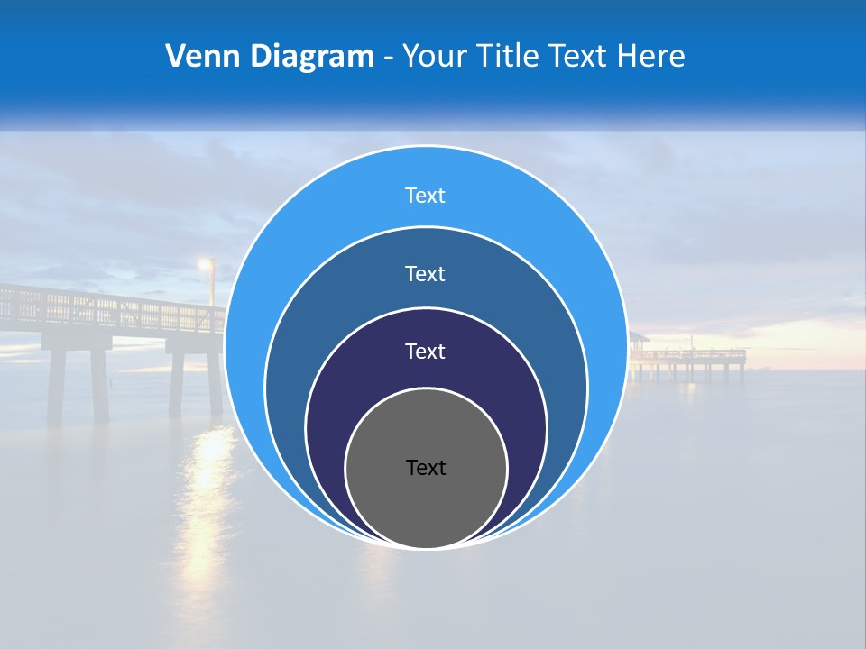 Nighttime Relax Sunshine PowerPoint Template