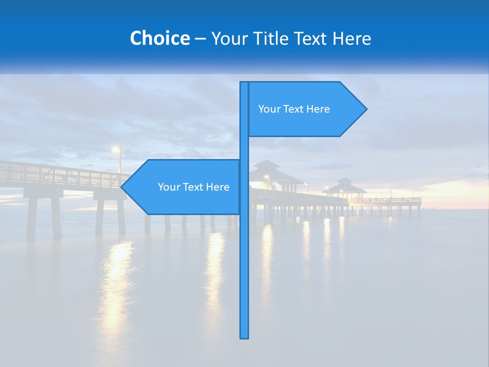 Nighttime Relax Sunshine PowerPoint Template