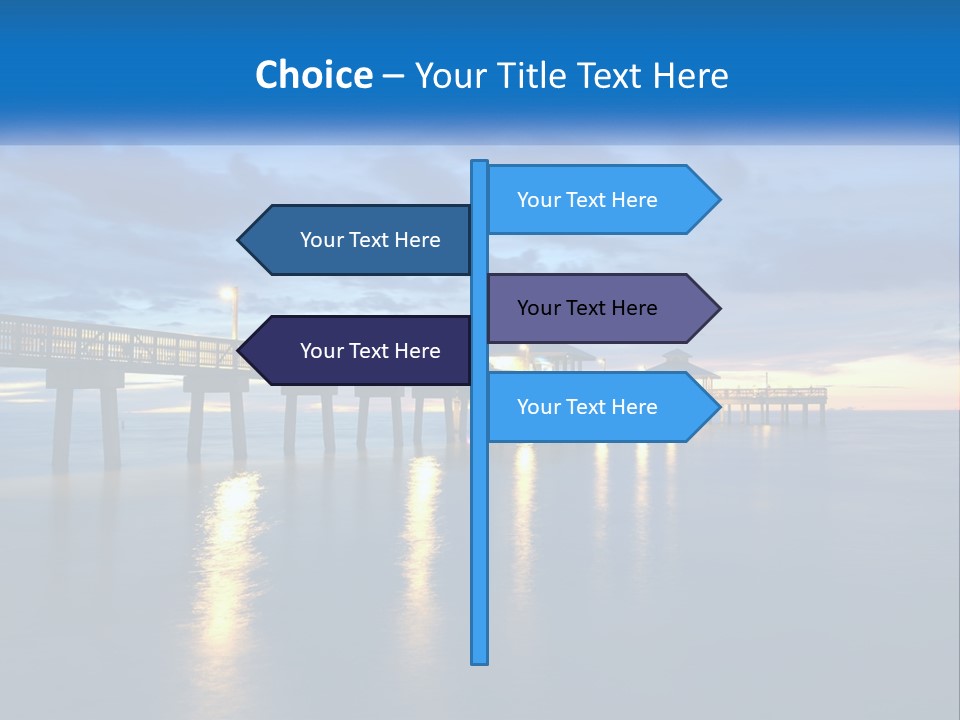 Nighttime Relax Sunshine PowerPoint Template