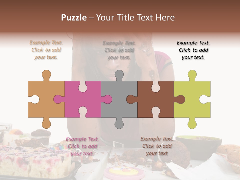 Pig Boulemic Greed PowerPoint Template