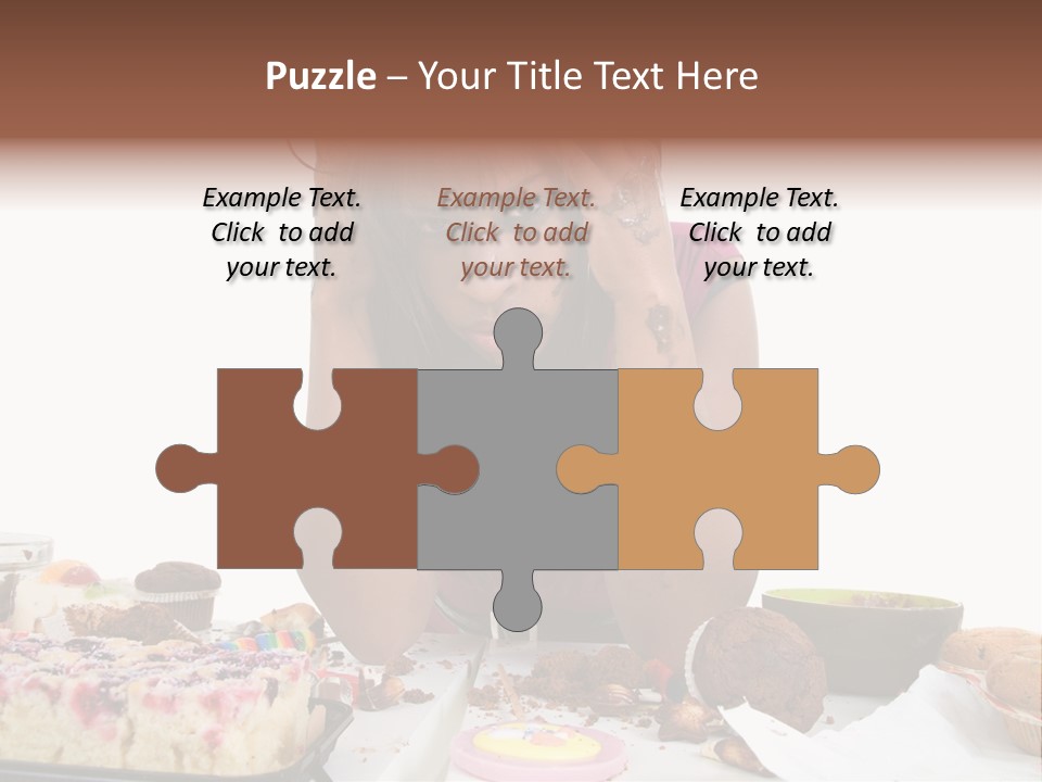 Pig Boulemic Greed PowerPoint Template