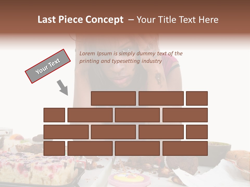 Pig Boulemic Greed PowerPoint Template