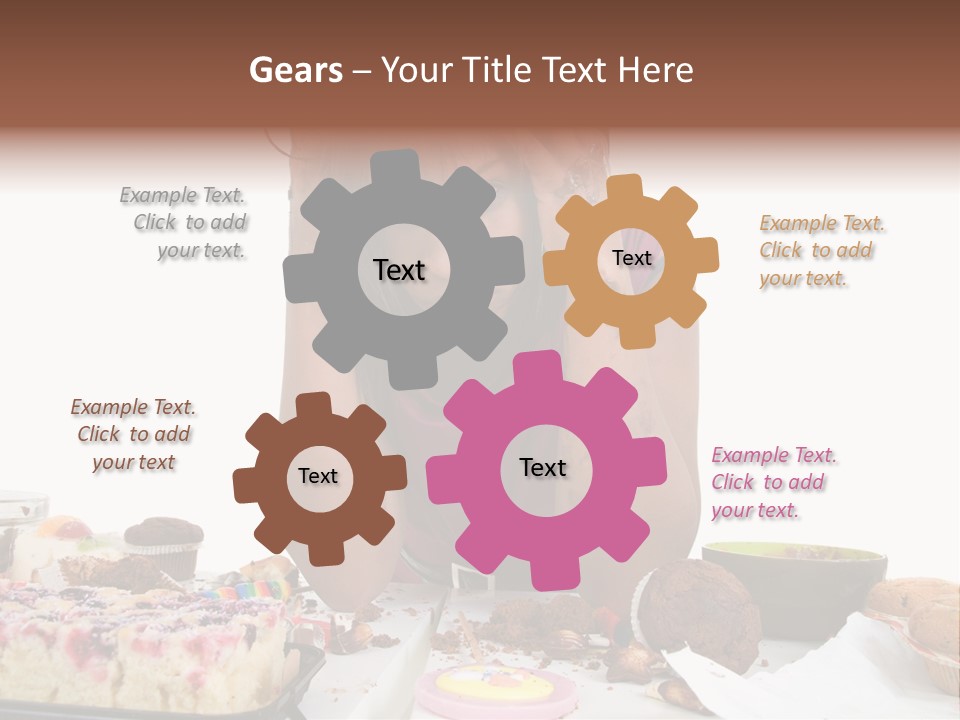 Pig Boulemic Greed PowerPoint Template