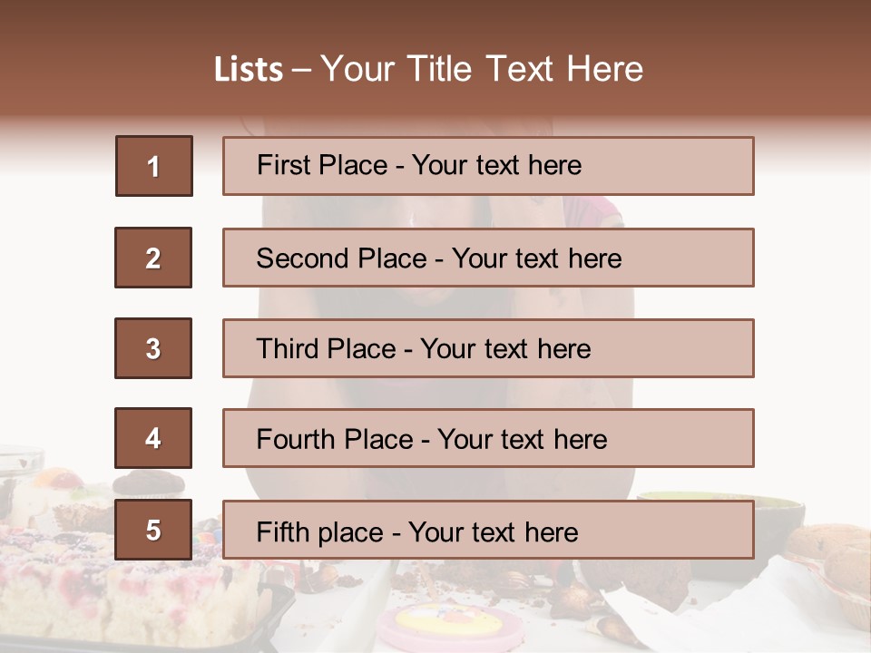Pig Boulemic Greed PowerPoint Template