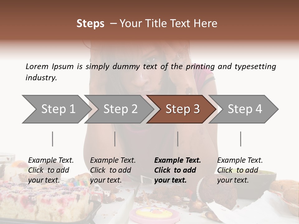 Pig Boulemic Greed PowerPoint Template