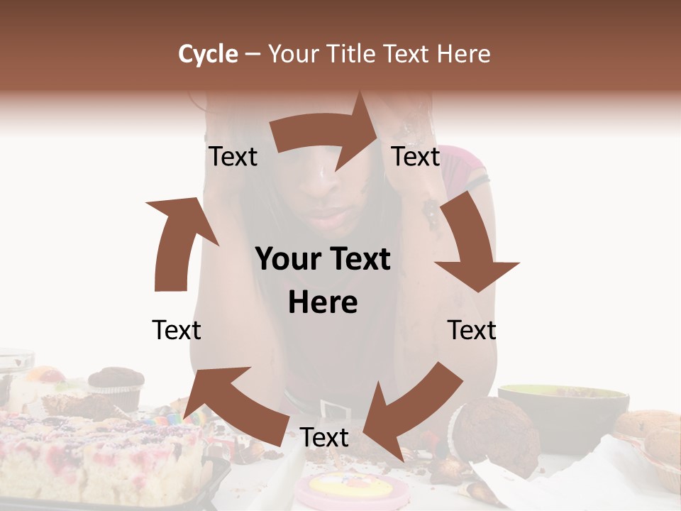 Pig Boulemic Greed PowerPoint Template