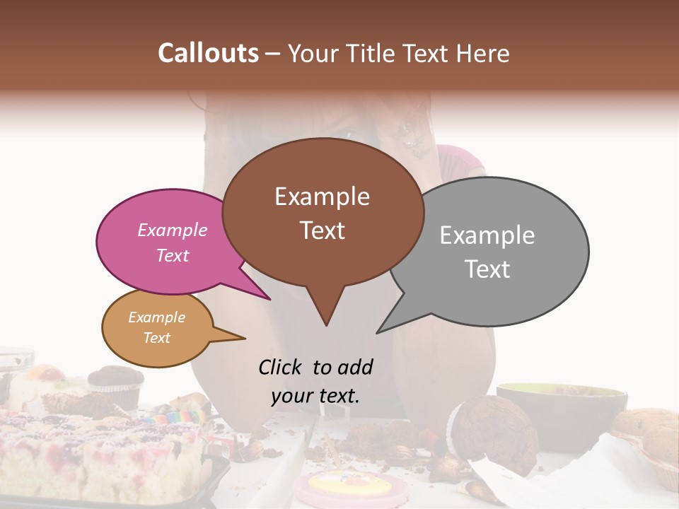 Pig Boulemic Greed PowerPoint Template