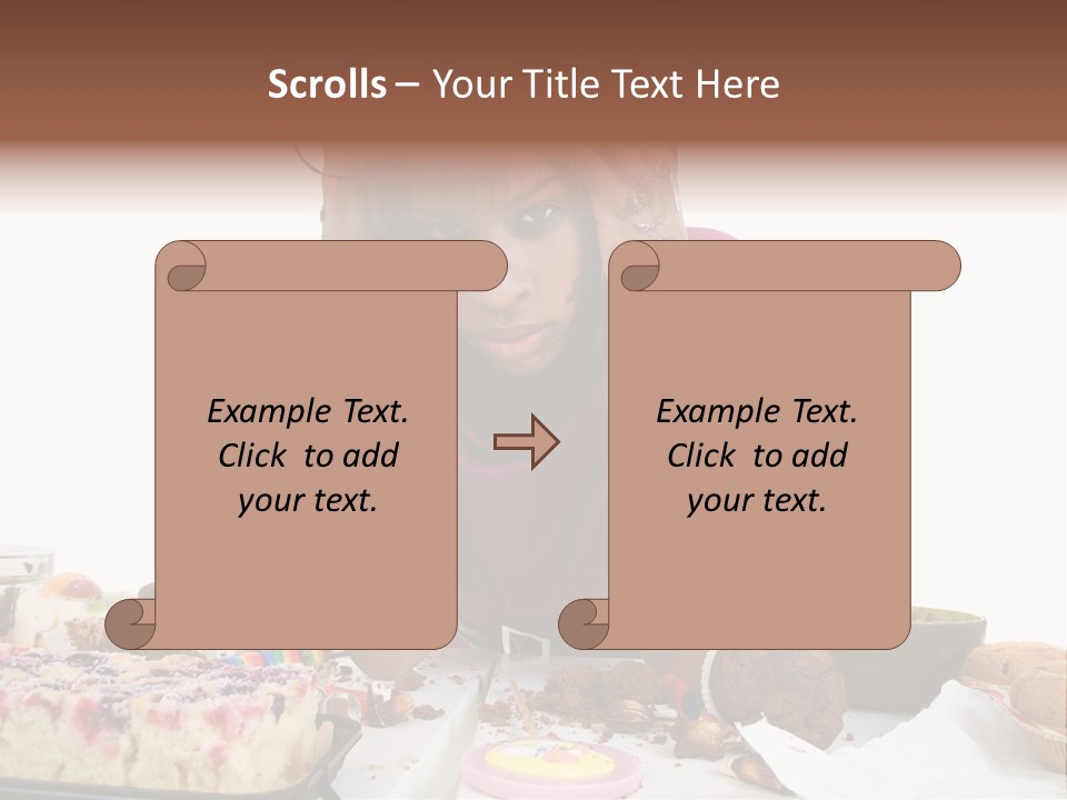 Pig Boulemic Greed PowerPoint Template