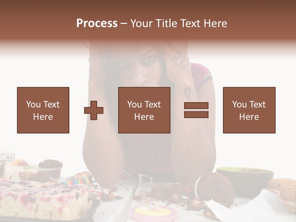 Pig Boulemic Greed PowerPoint Template