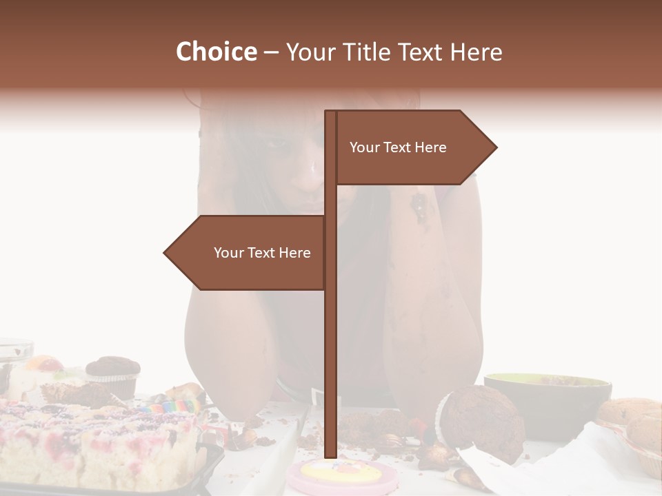 Pig Boulemic Greed PowerPoint Template