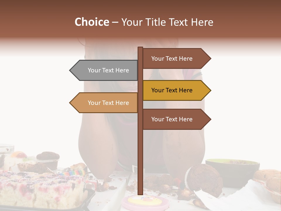 Pig Boulemic Greed PowerPoint Template