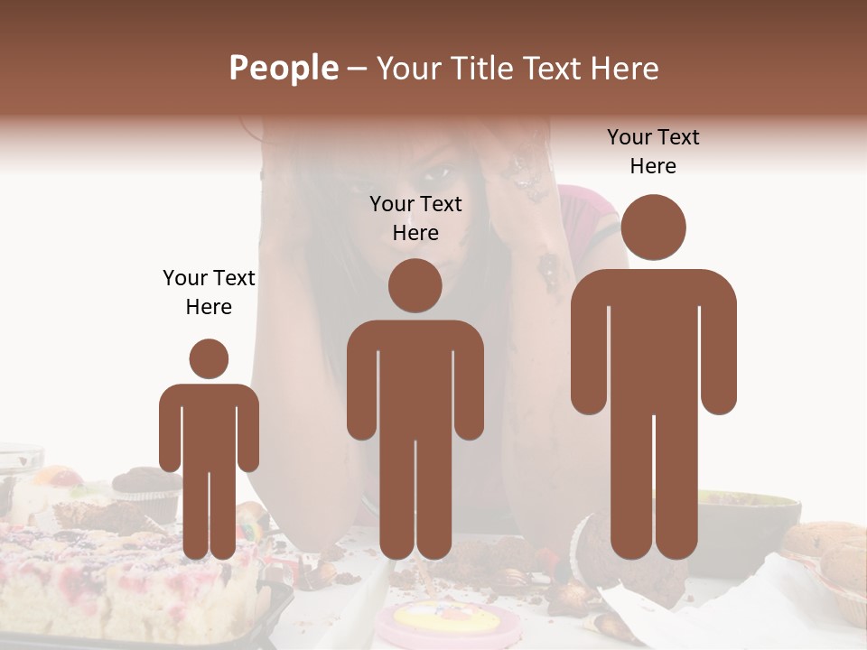 Pig Boulemic Greed PowerPoint Template