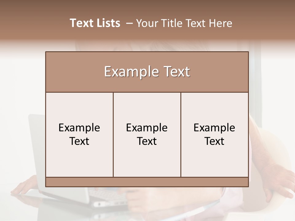An Elderly Couple Looking At A Laptop Computer PowerPoint Template