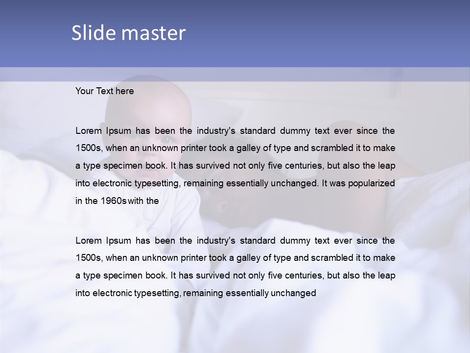 Thirties Parent Sitting PowerPoint Template