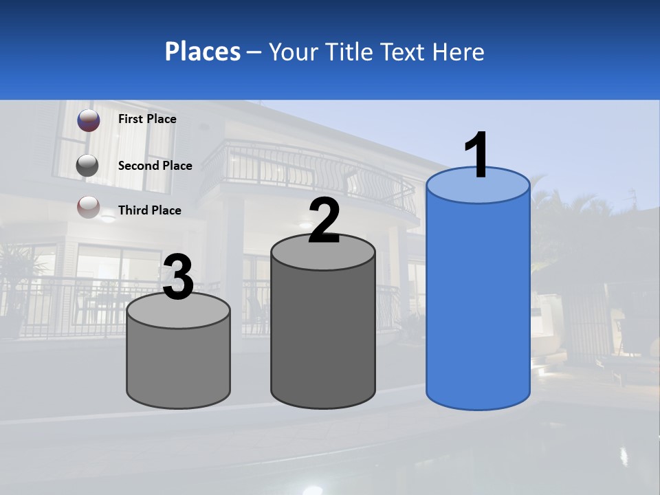 Hut Built Vacations PowerPoint Template