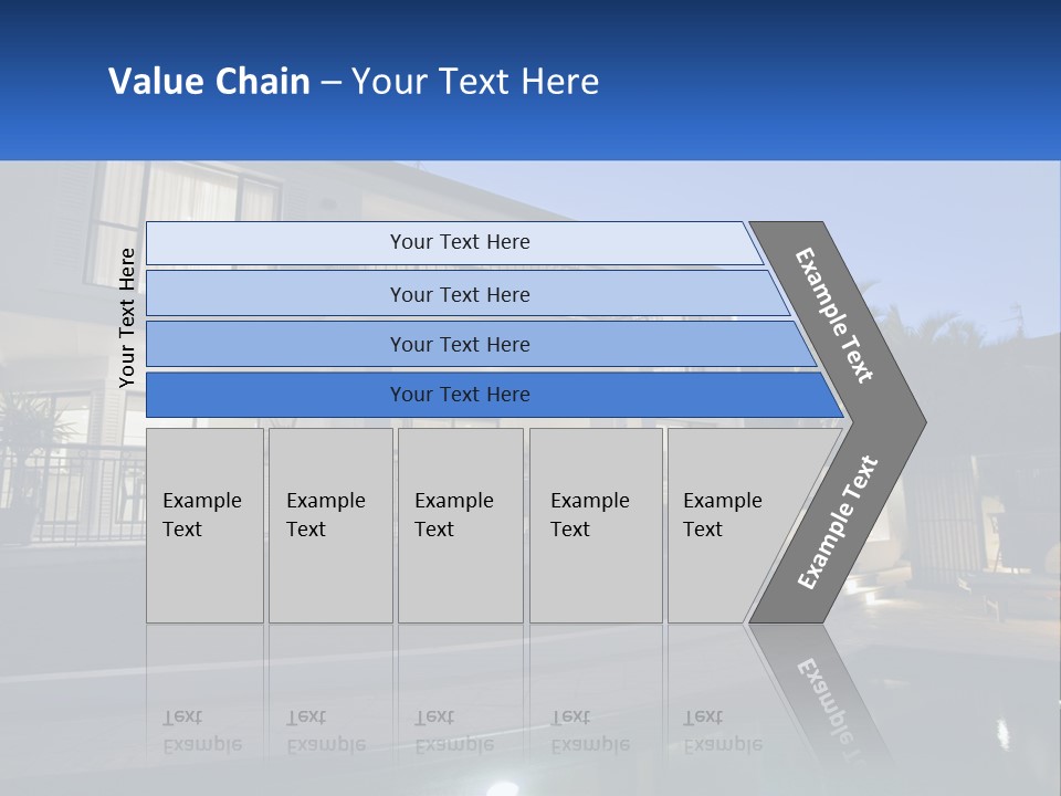 Hut Built Vacations PowerPoint Template