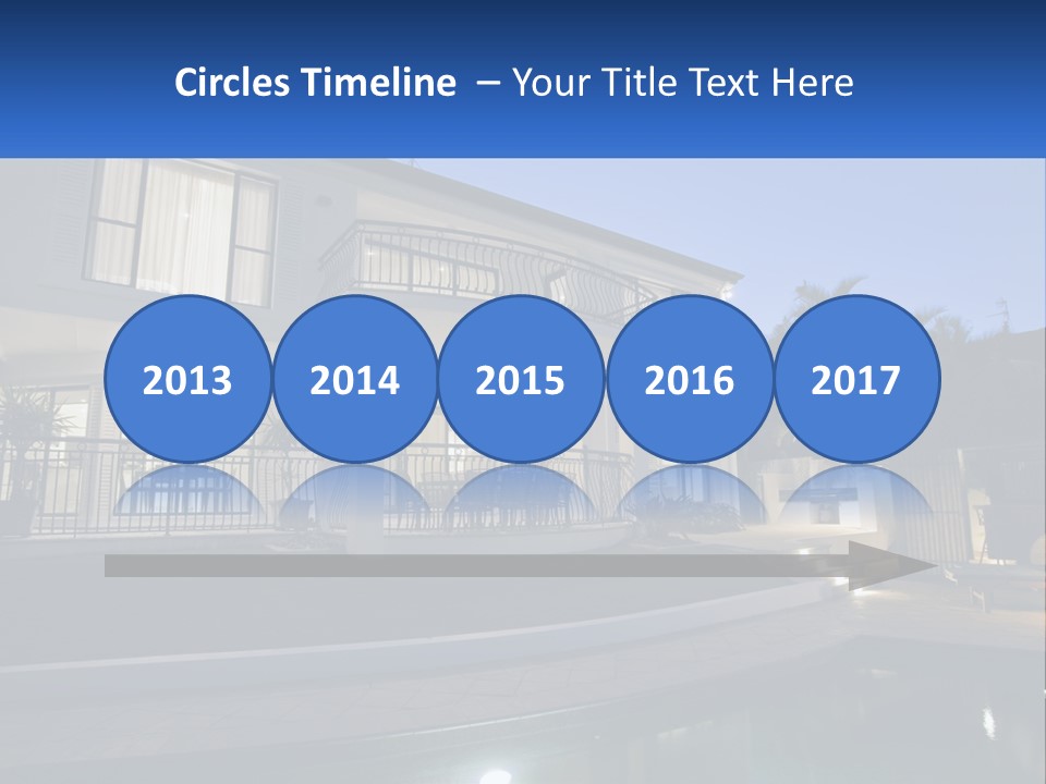 Hut Built Vacations PowerPoint Template