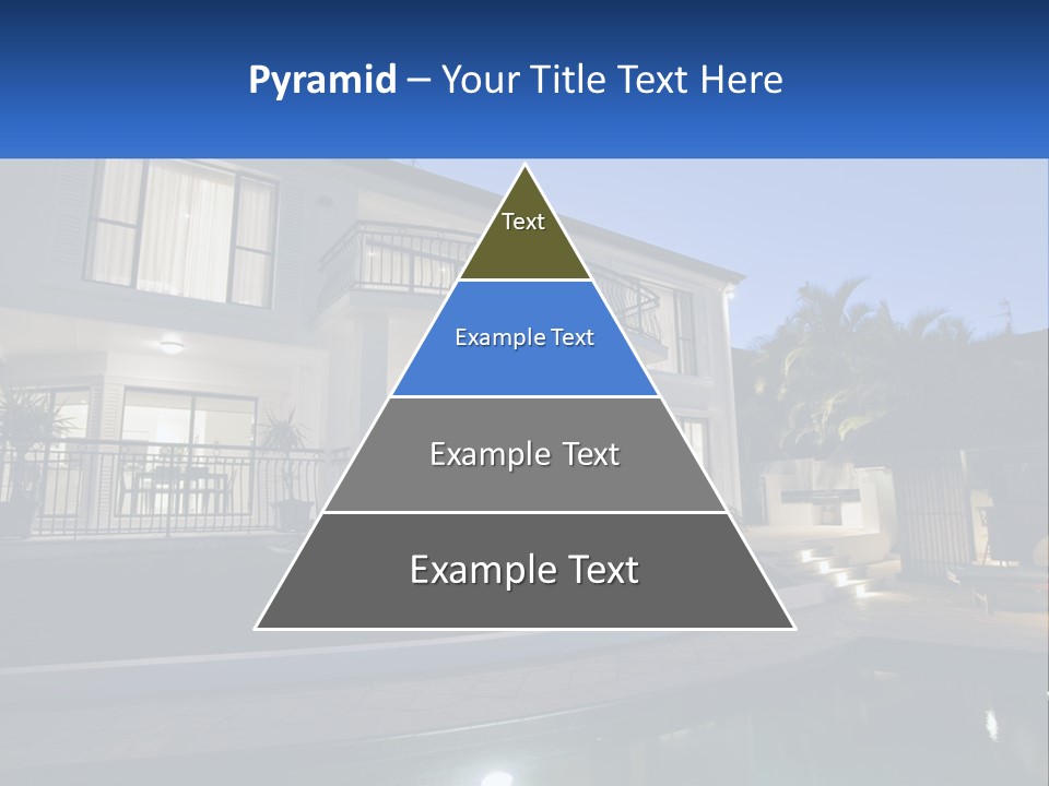 Hut Built Vacations PowerPoint Template