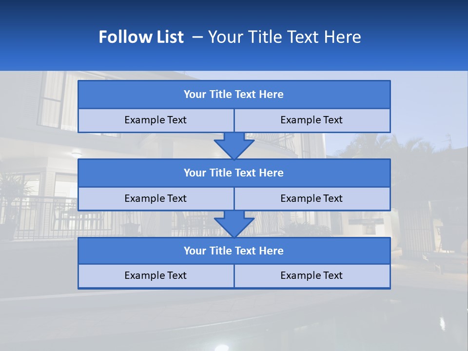 Hut Built Vacations PowerPoint Template