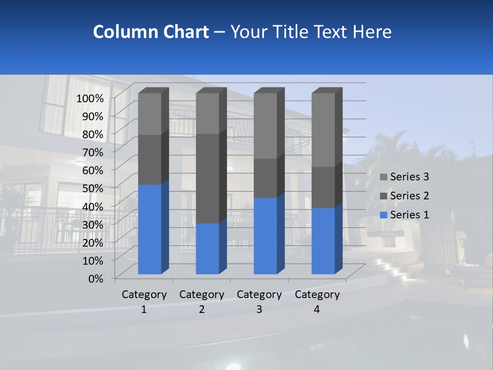 Hut Built Vacations PowerPoint Template