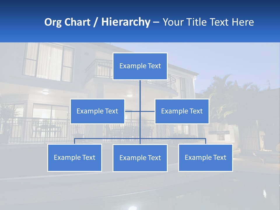 Hut Built Vacations PowerPoint Template