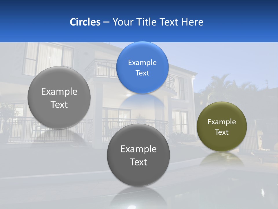 Hut Built Vacations PowerPoint Template